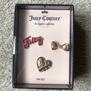 Juicy Couture Pin Set